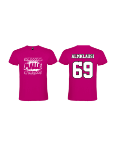 T-Shirt "TRETBOOT 69" pink