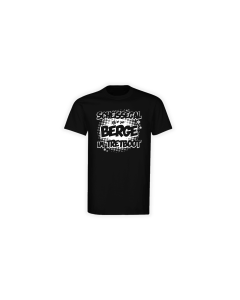 T-Shirt "TRETBOOT Berge" schwarz