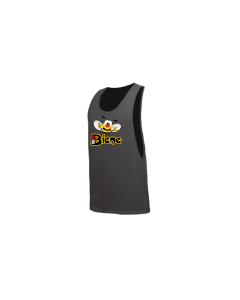 Tanktop "DEEJAY BIENE Logo" neonschwarz
