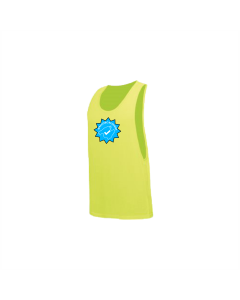 Tanktop "MALLORCAFIZIERT" neongelb