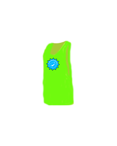 Tanktop "MALLORCAFIZIERT" neongrün