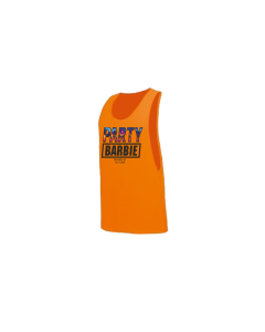 Tanktop "PARTYBARBIE" neonorange