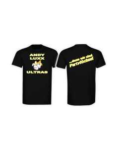 T-Shirt „ANDY LUXX ULTRAS” schwarz