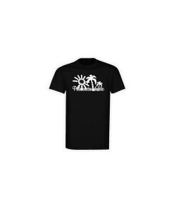 T-Shirt "PALMENSTRANDRADIO" schwarz