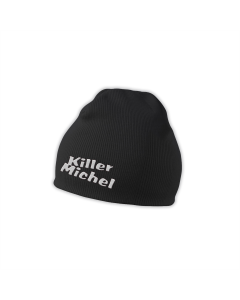 Wollmütze "KILLERMICHEL Logo" schwarz, bestickt
