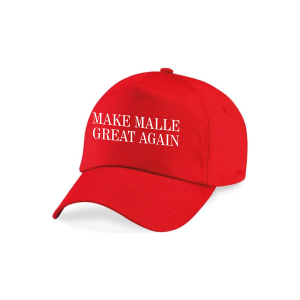 Base-Cap "MAKE MALLE GREAT AGAIN" rot