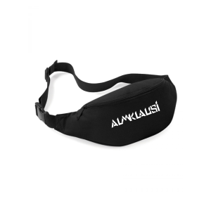 Bauchtasche "ALMKLAUSI Logo" schwarz
