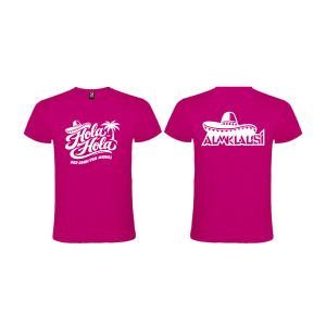 T-Shirt "HOLA HOLA" pink