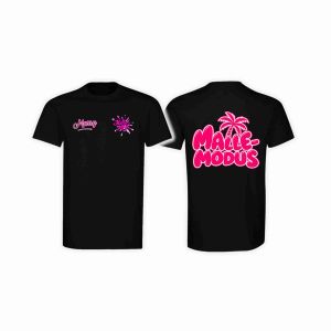 T-Shirt "MALLEMODUS" schwarz