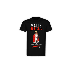 T-Shirt "MALLE JULIA" schwarz