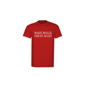 T-Shirt "MAKE MALLE GREAT AGAIN" rot