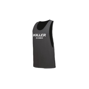 Tank-Top "KILLER IS BACK" neonschwarz