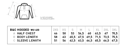 Kapuzen Sweat-Shirt "ELIAH STERNHARDT Logo" schwarz