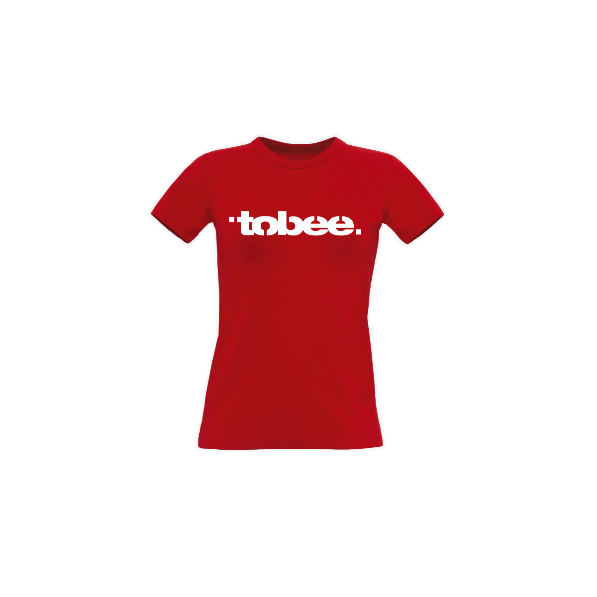 Girly-Shirt "TOBEE Logo" rot