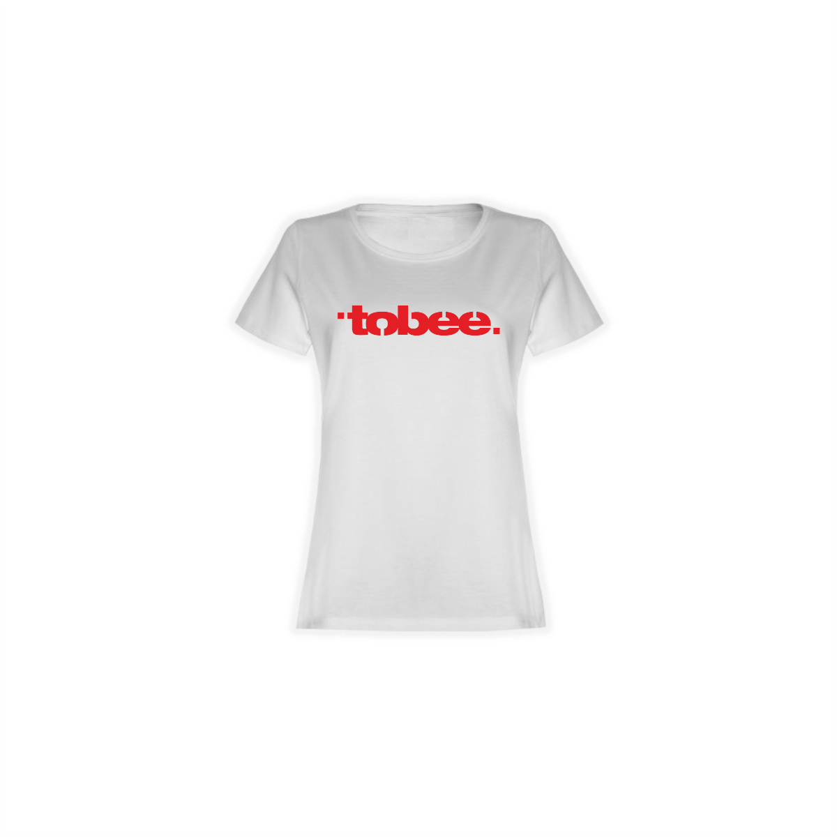 Girly-Shirt "TOBEE Logo" weiß