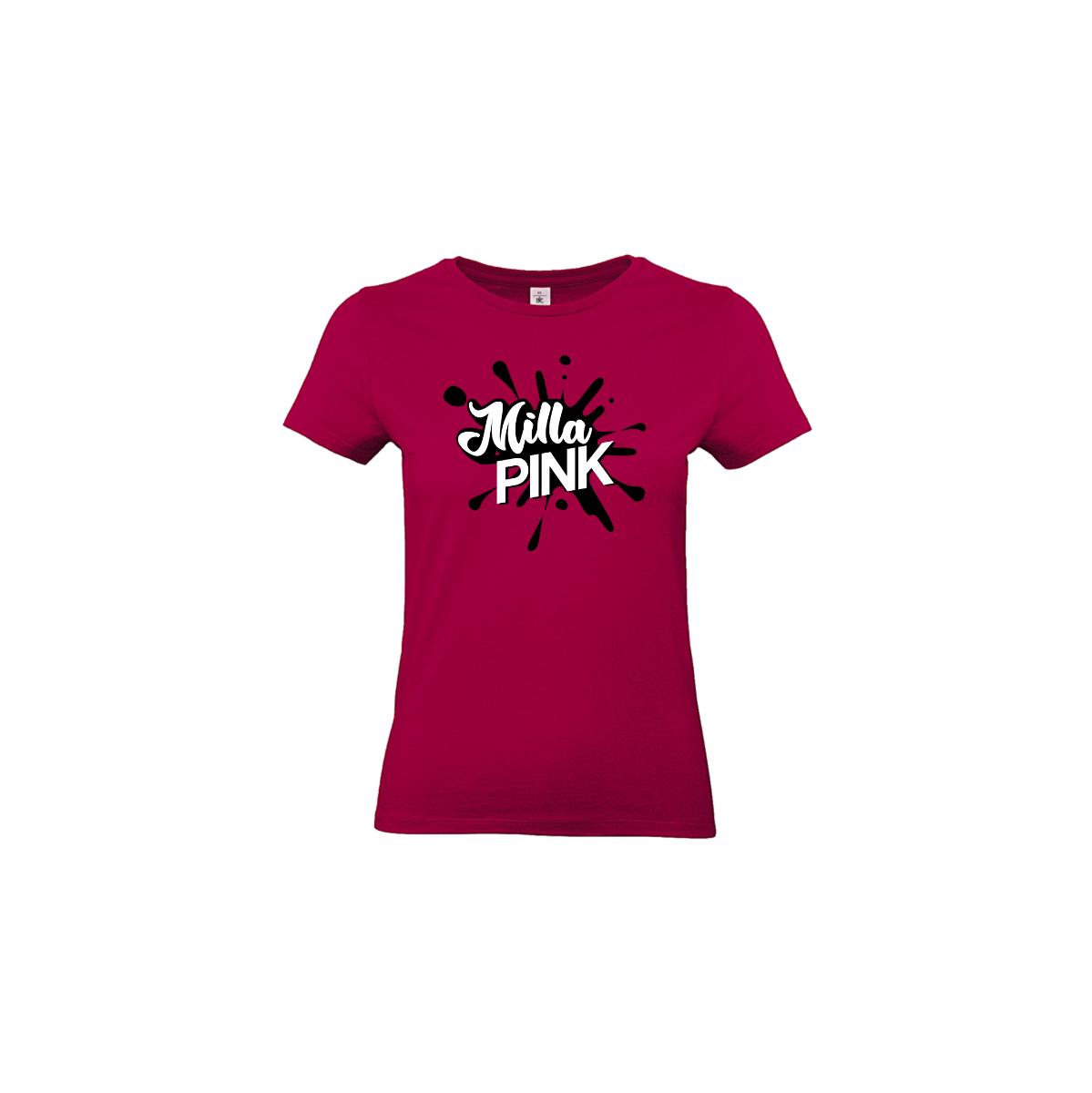 Girly-Shirt "MILLA PINK Logo" sorbet