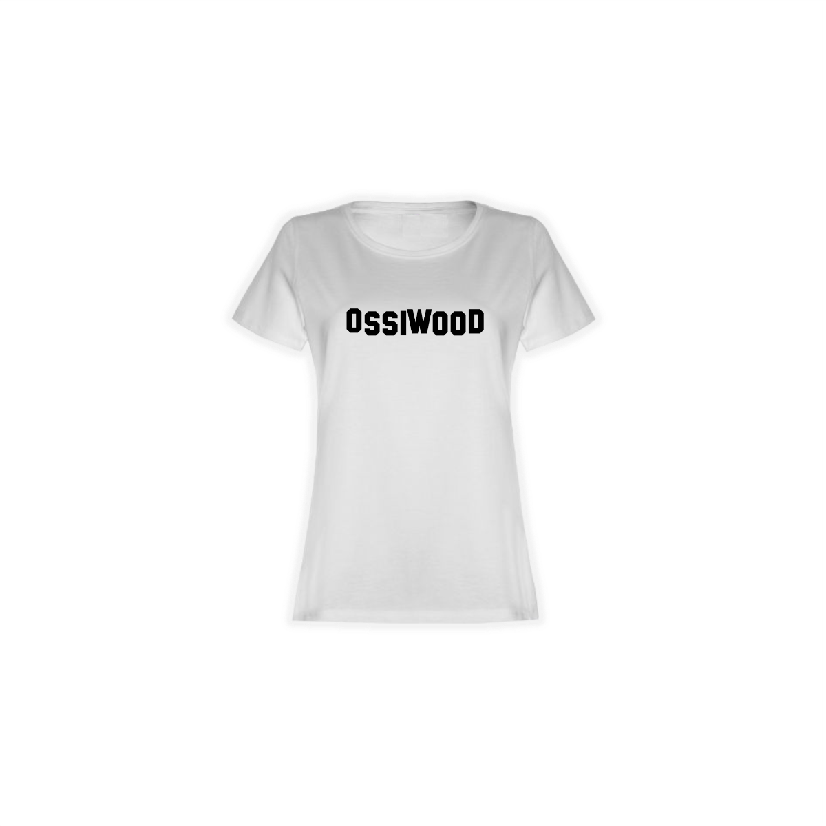 Girly-Shirt "OSSIWOOD" weiß