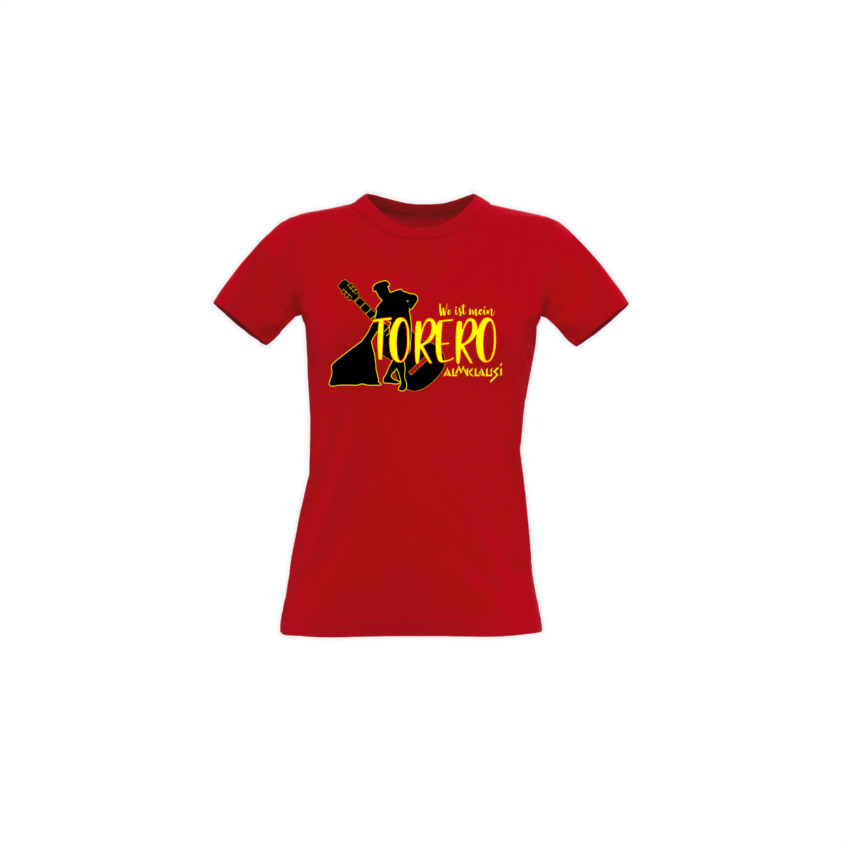 Girly-Shirt "TORERO" rot