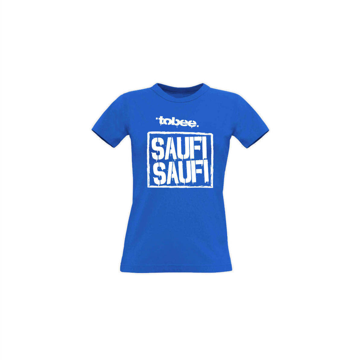 Girly-Shirt "SAUFI SAUFI" blau