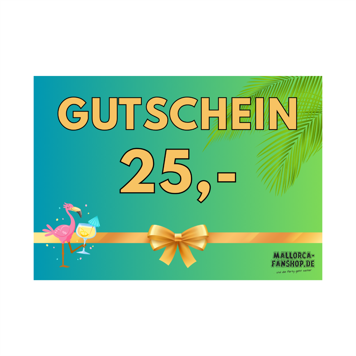 Gutschein 25,- €
