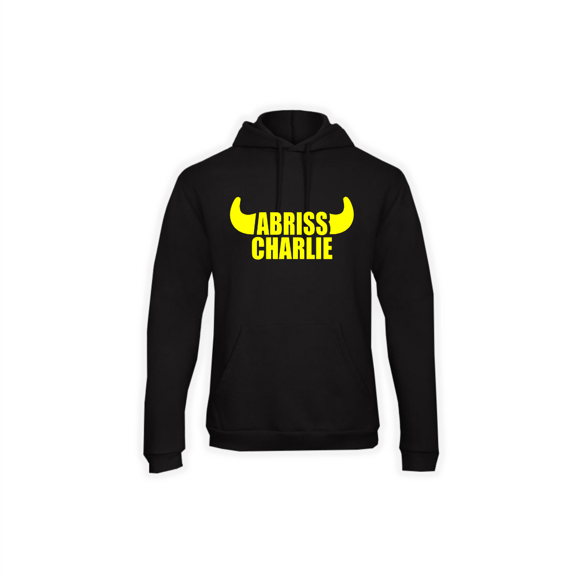 Kapuzen Sweat-Shirt „ABRISS CHARLIE CLASSIC” schwarz