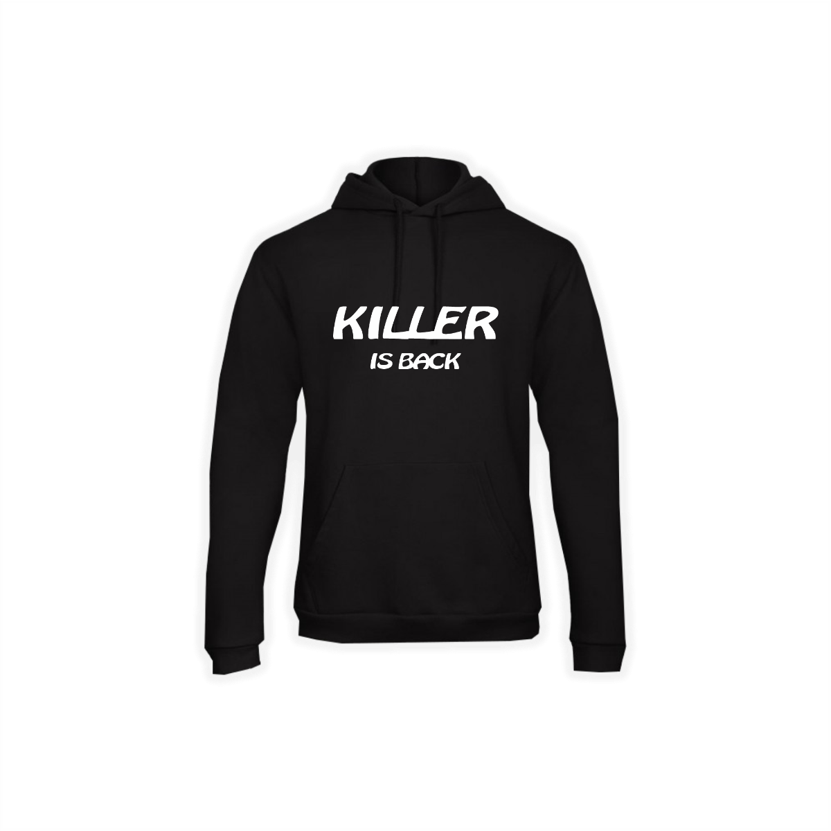 Kapuzen Sweat-Shirt "KILLER IS BACK" schwarz