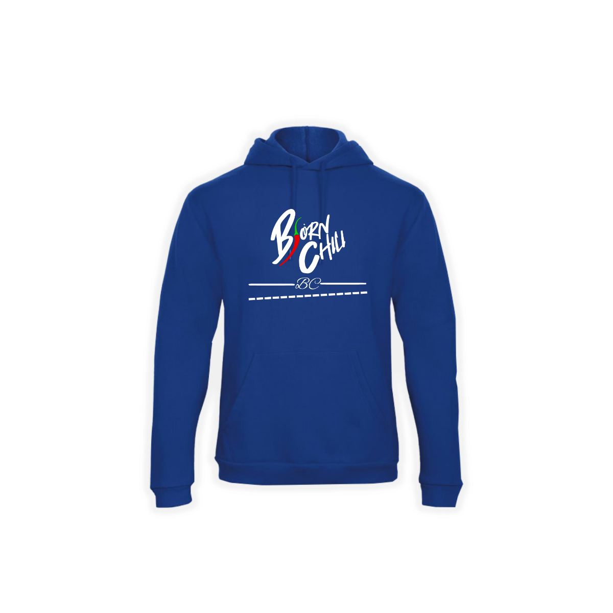 Kapuzen Sweat-Shirt "BJÖRN CHILI Logo" blau