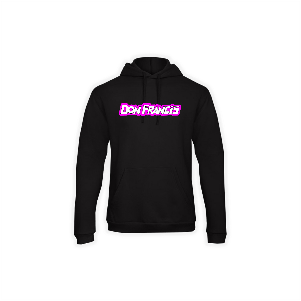 Kapuzen Sweat-Shirt "DON FRANCIS Logo" schwarz