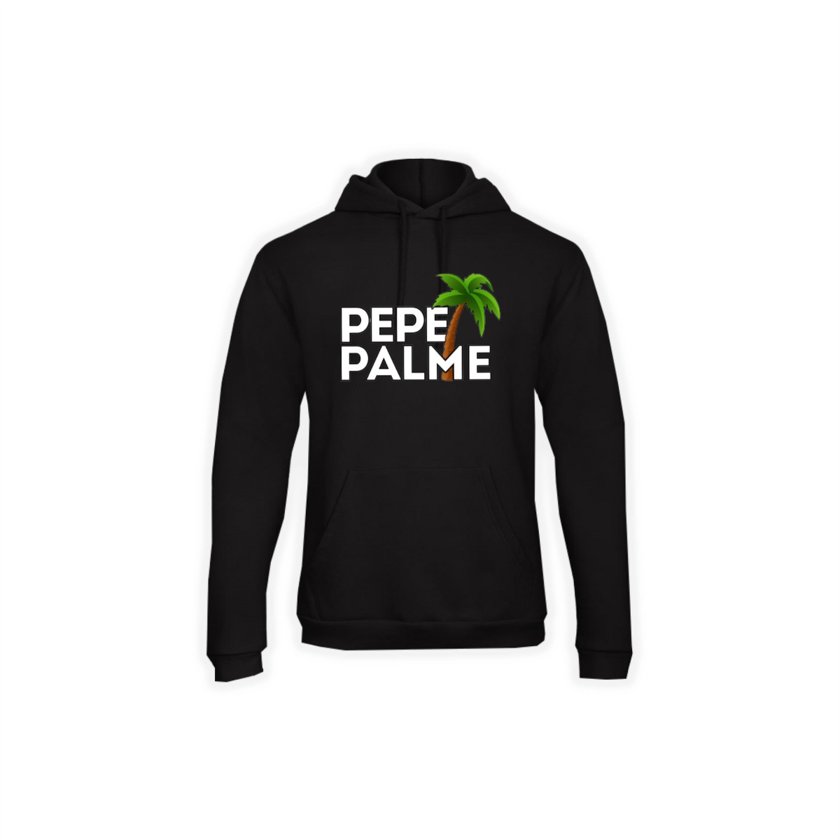 Kapuzen Sweat-Shirt "PEPE PALME Logo" schwarz