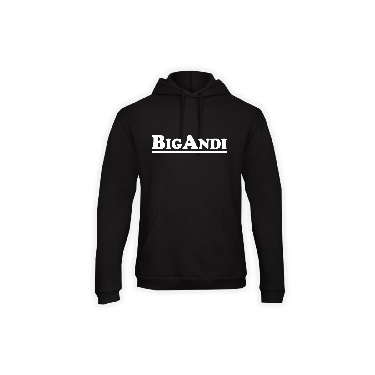 Kapuzen Sweat-Shirt "BIGANDI Logo" schwarz