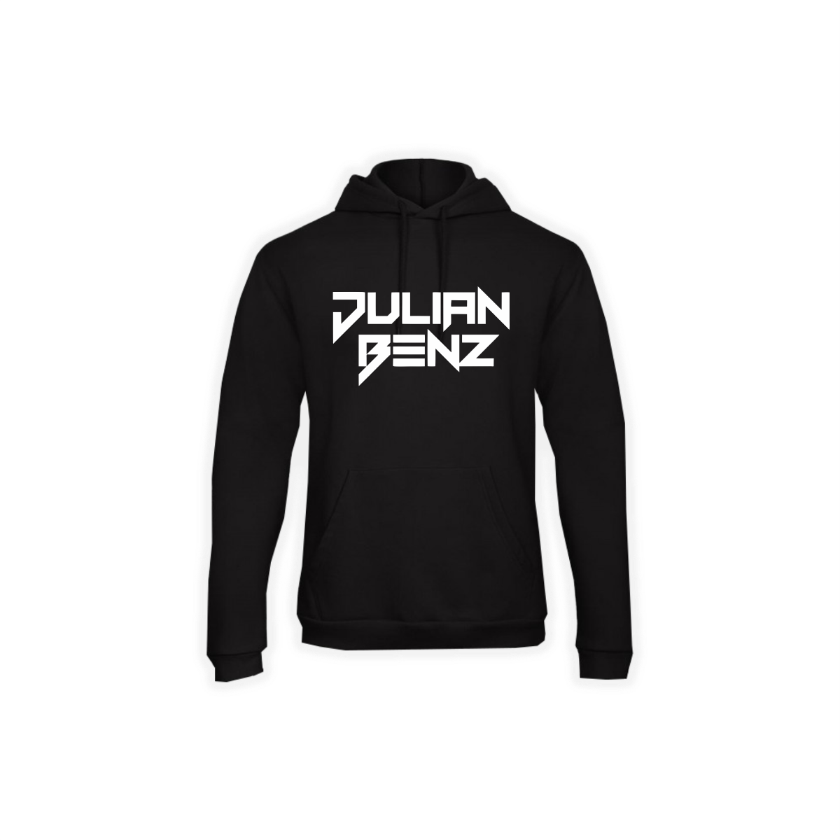 Kapuzen Sweat-Shirt "JULIAN BENZ Logo" schwarz
