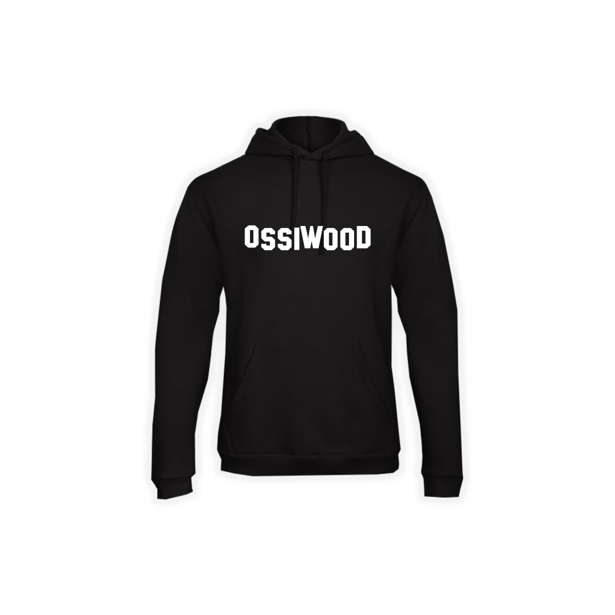 Kapuzen Sweat-Shirt "OSSIWOOD" schwarz
