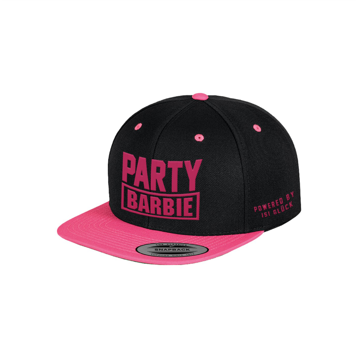 Cap "PARTYBARBIE" pink, bestickt