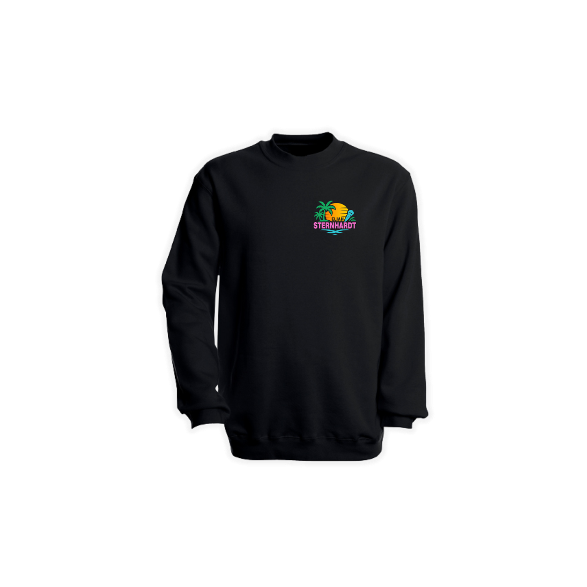 Sweat-Shirt "ELIAH STERNHARDT Logo" schwarz