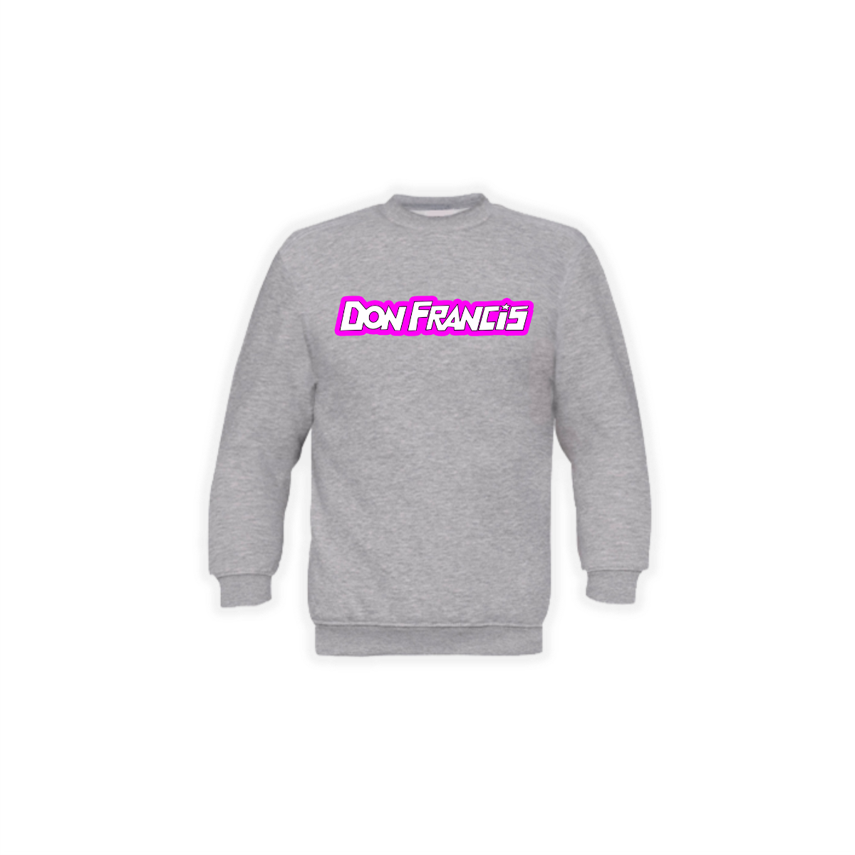 Sweat-Shirt "DON FRANCIS Logo" grau