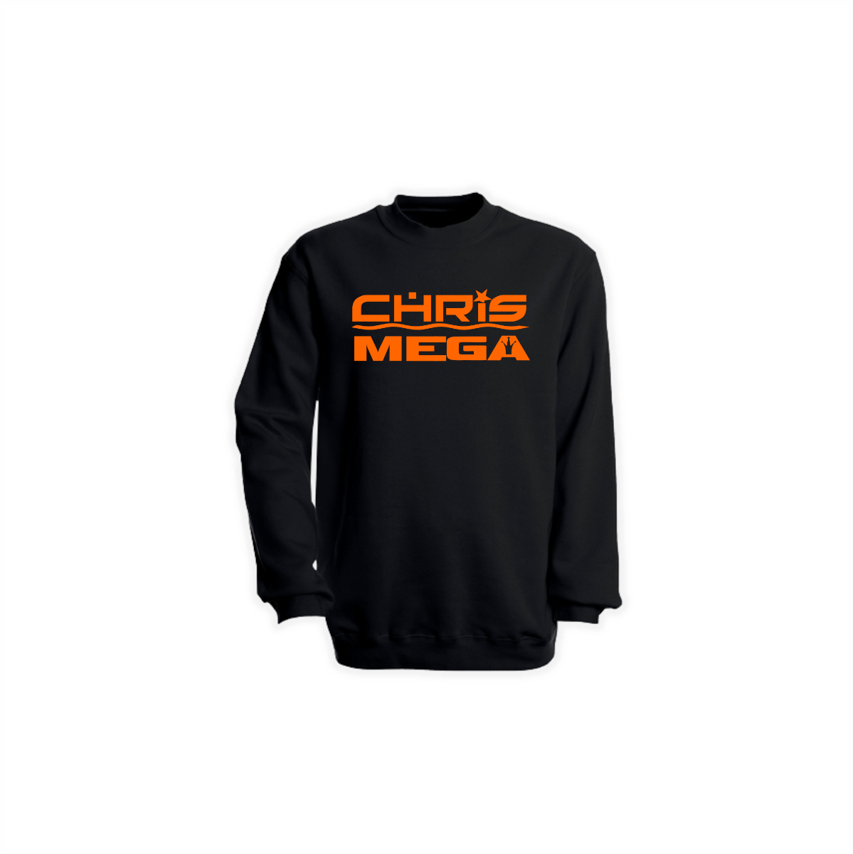 Sweat-Shirt "CHRIS MEGA Logo" schwarz