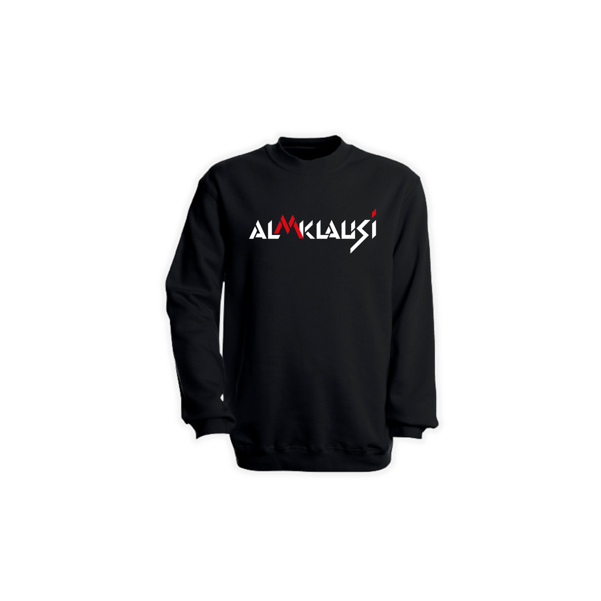 Sweat-Shirt "ALMKLAUSI Logo" schwarz