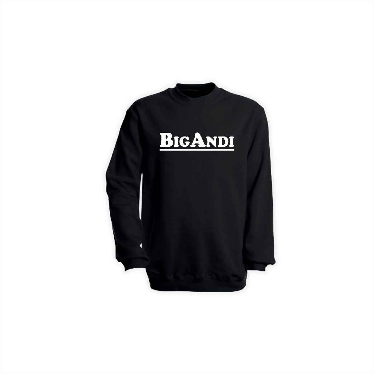 Sweat-Shirt "BIGANDI Logo" schwarz
