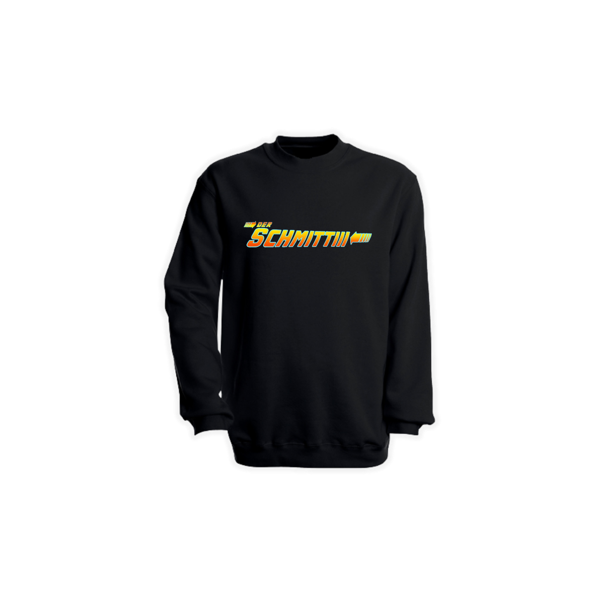 Sweat-Shirt "DER SCHMITTIII Logo" schwarz