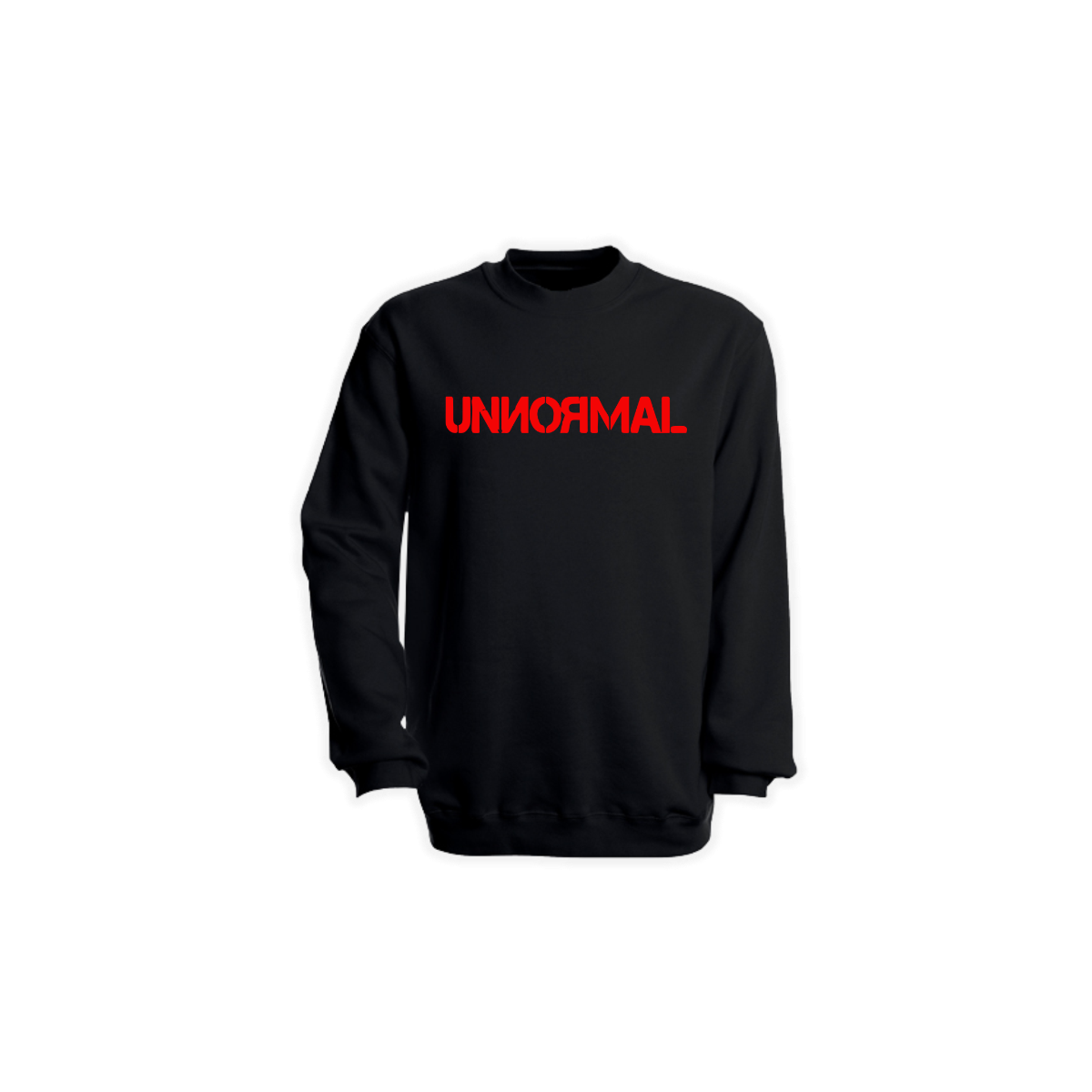 Sweat-Shirt "UNNORMAL Logo" schwarz