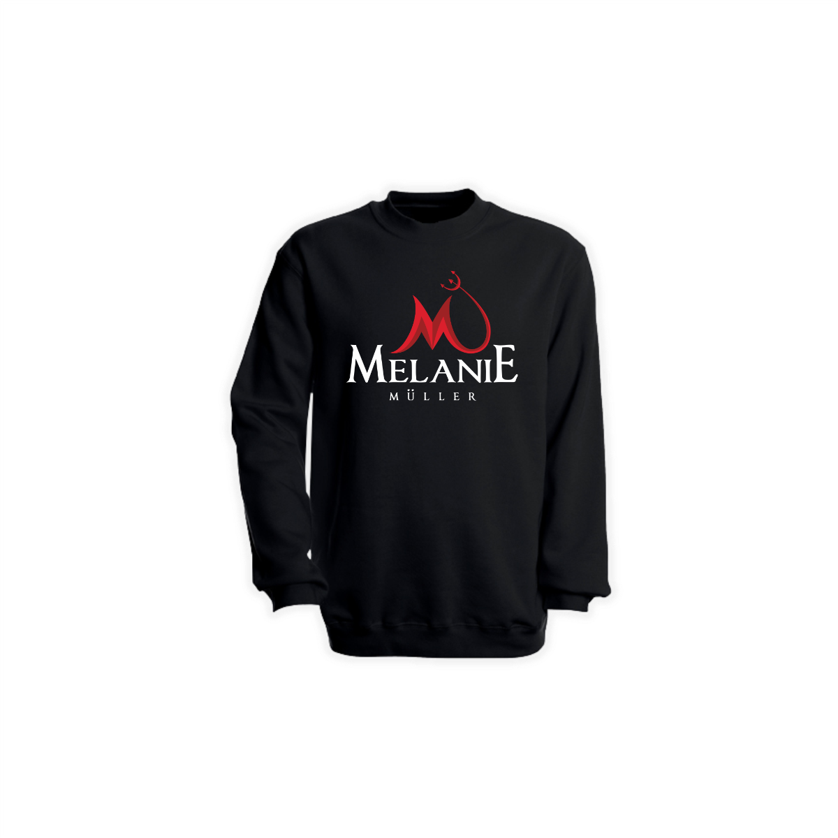 Sweat-Shirt "MELANIE MÜLLER Logo" schwarz