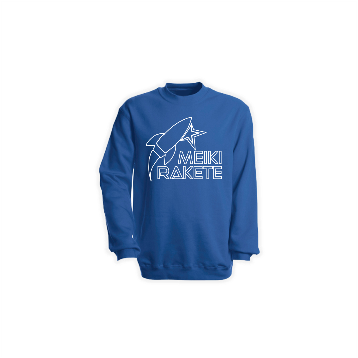 Sweat-Shirt "MEIKI RAKETE Logo" blau