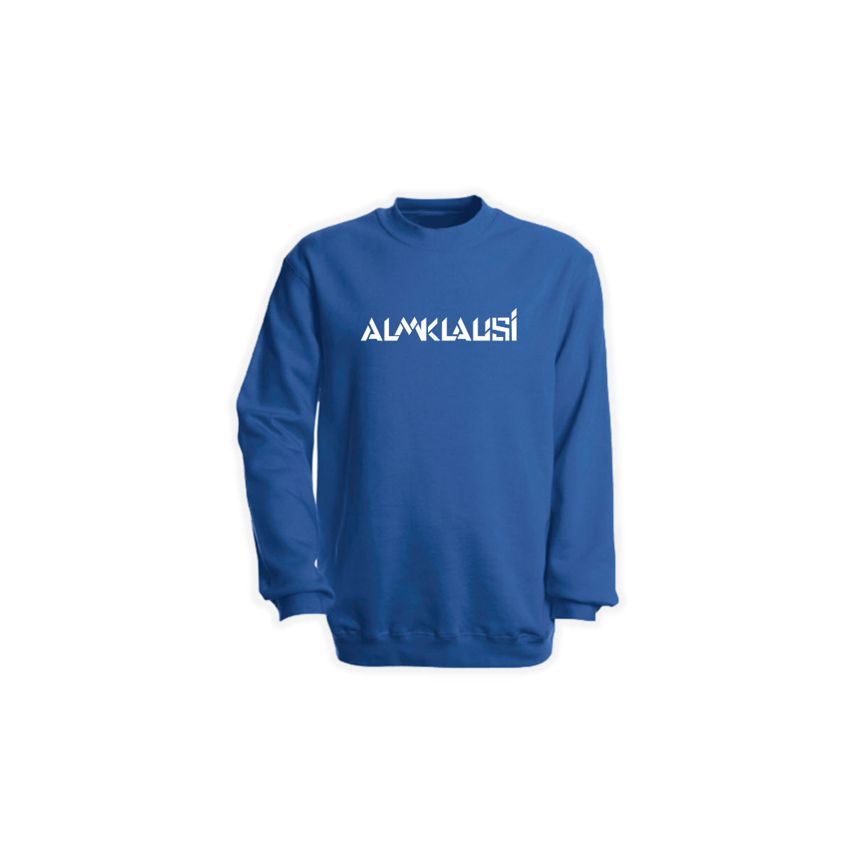 Sweat-Shirt "ALMKLAUSI Logo" blau