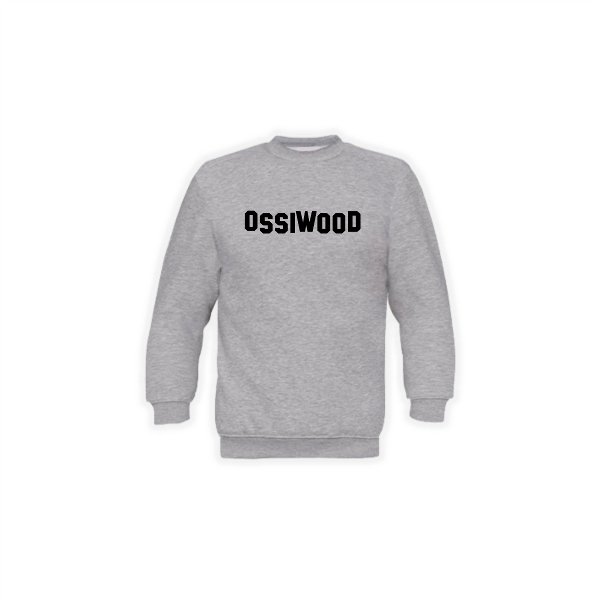 Sweat-Shirt "OSSIWOOD" grau