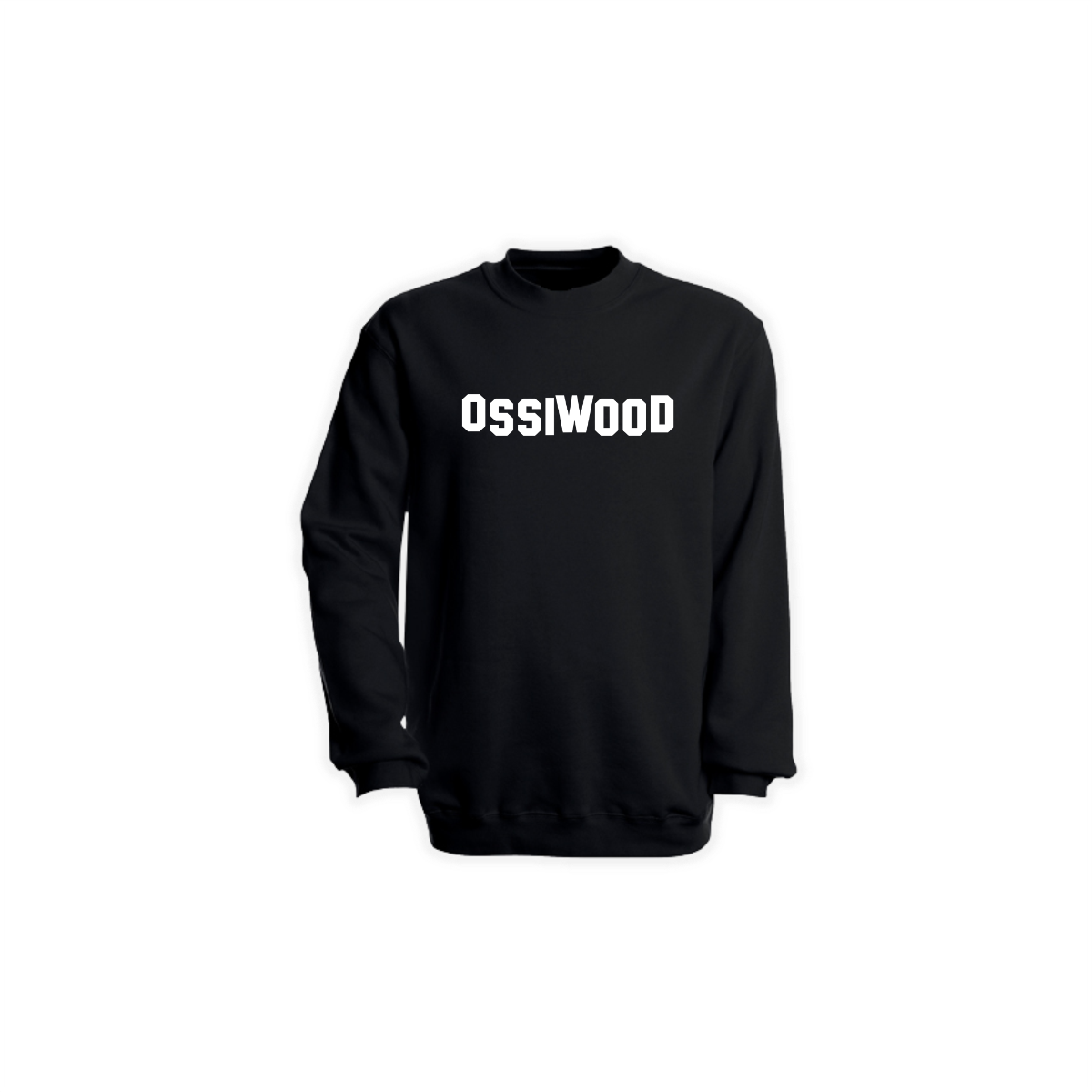 Sweat-Shirt "OSSIWOOD" schwarz