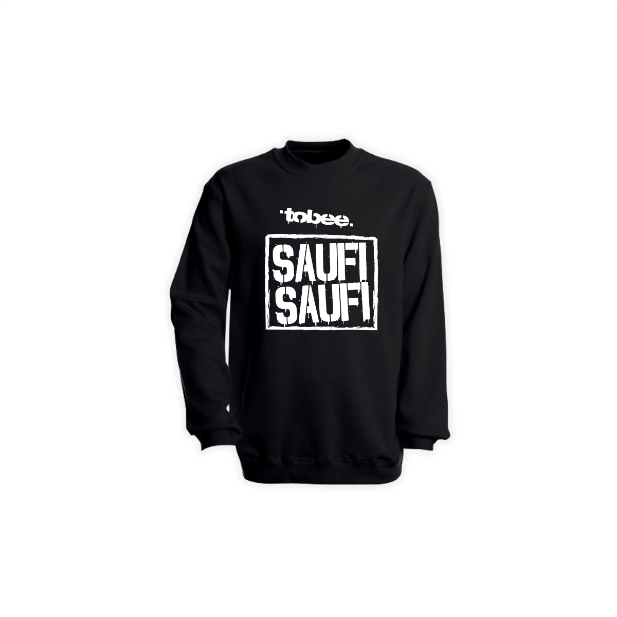 Sweat-Shirt "SAUFI SAUFI" schwarz
