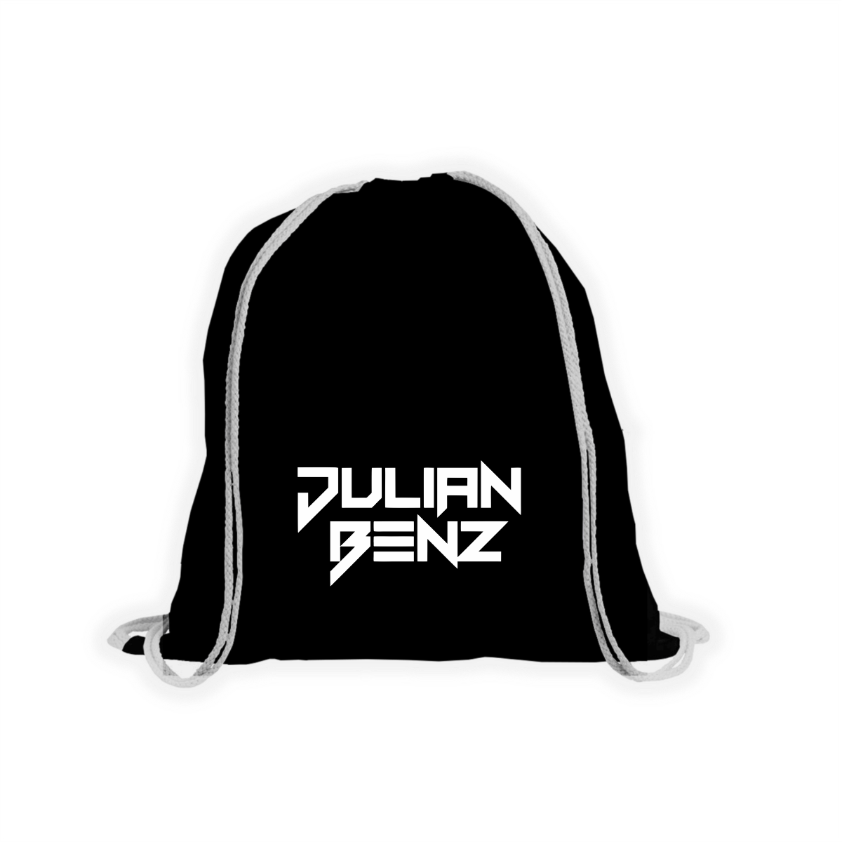 Stoffbeutel "JULIAN BENZ Logo" schwarz