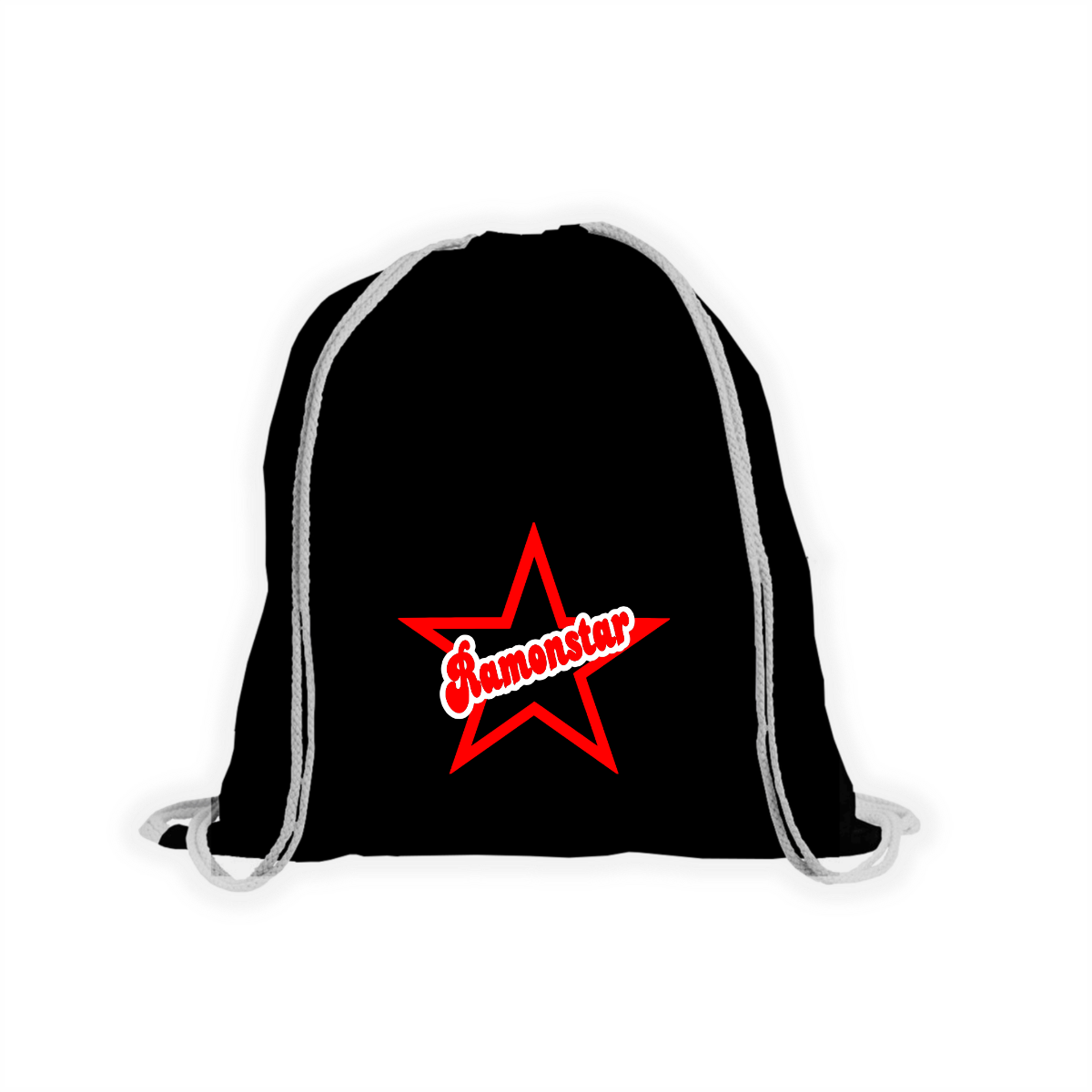 Stoffbeutel "RAMONSTAR Logo" schwarz