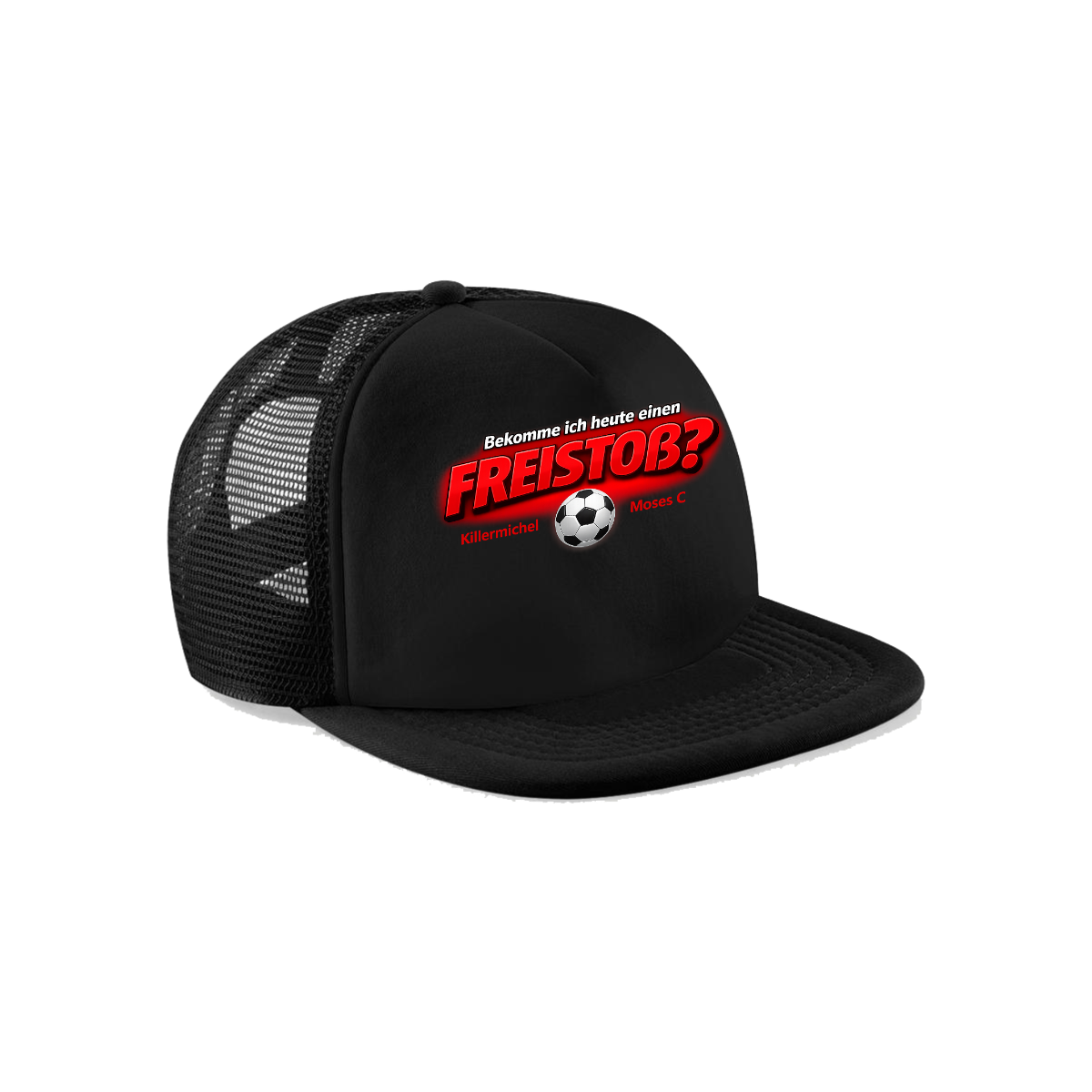 Cap "FREISTOß" schwarz