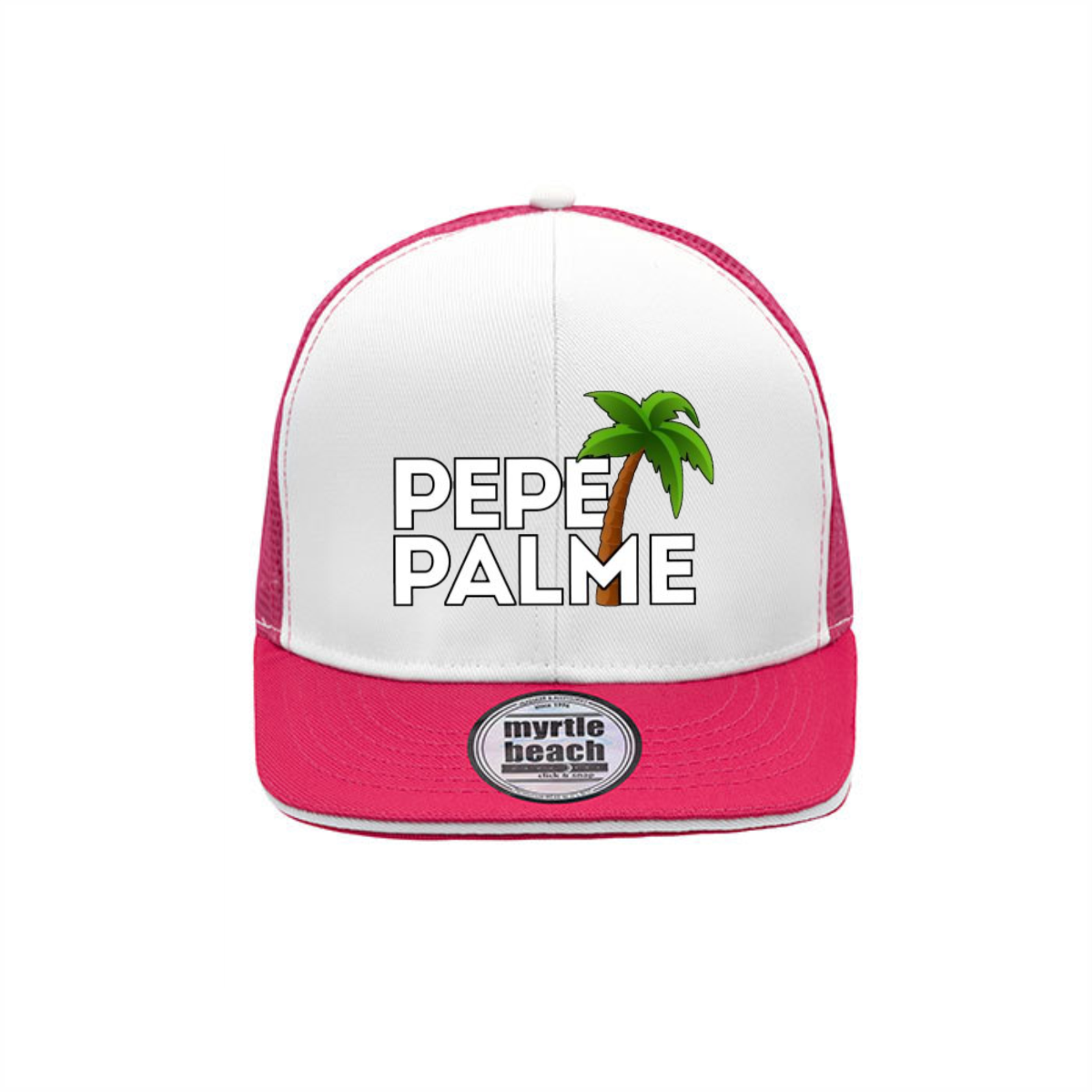 Cap "PEPE PALME Logo" pink